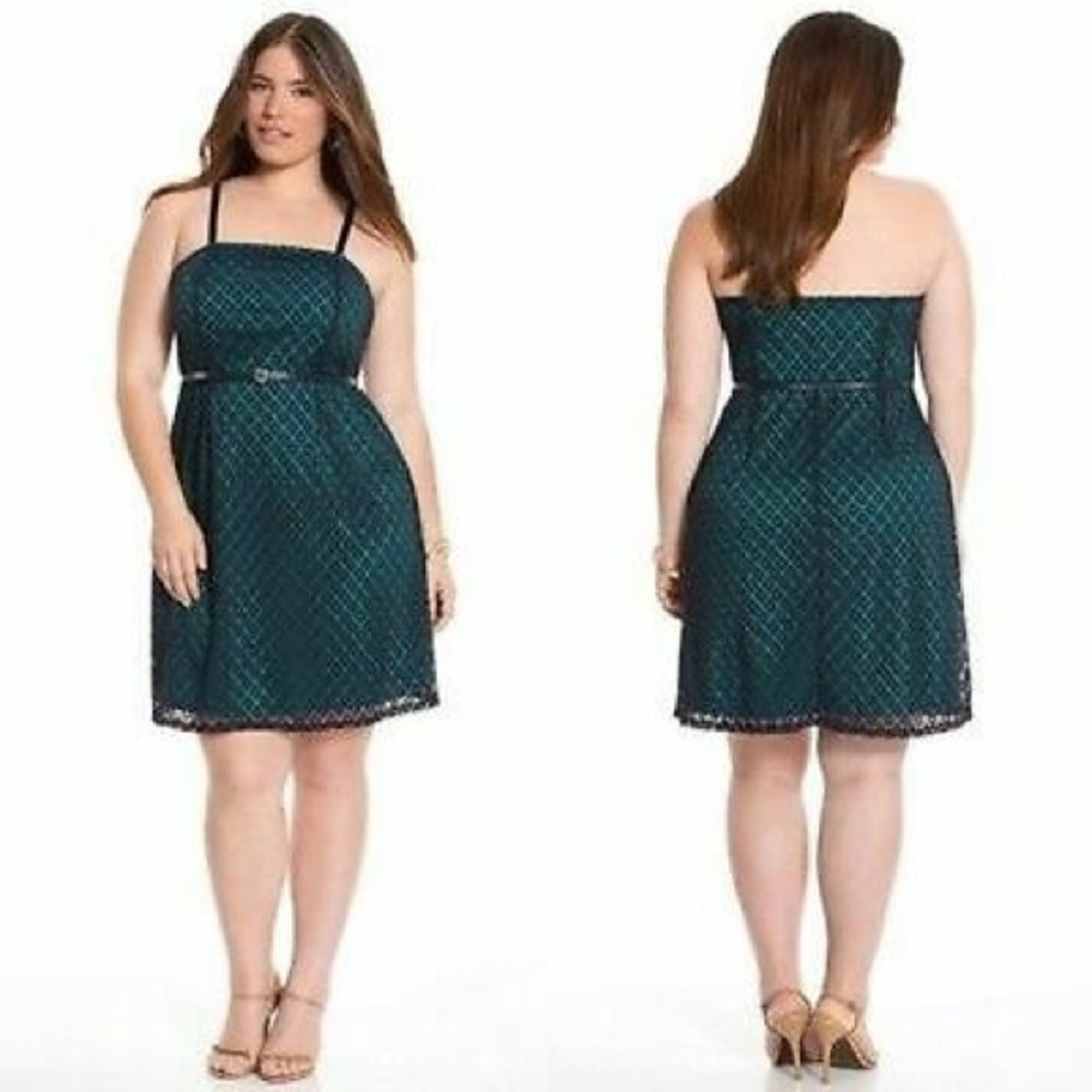 Lane bryant lace dress